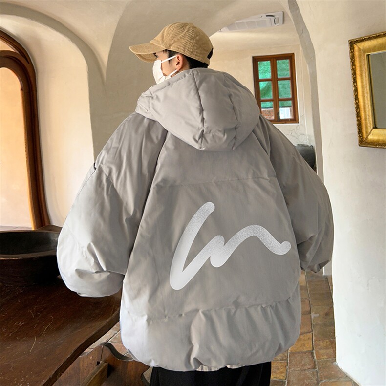 控128加绒面包服男大码羊羔毛棉衣男MY16280-P100,男装棉衣,电商A040