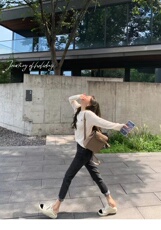 秋冬圆领毛衣针织衫针织复古套头打底麻花上衣，女装针织衫/毛衣，半城羊绒