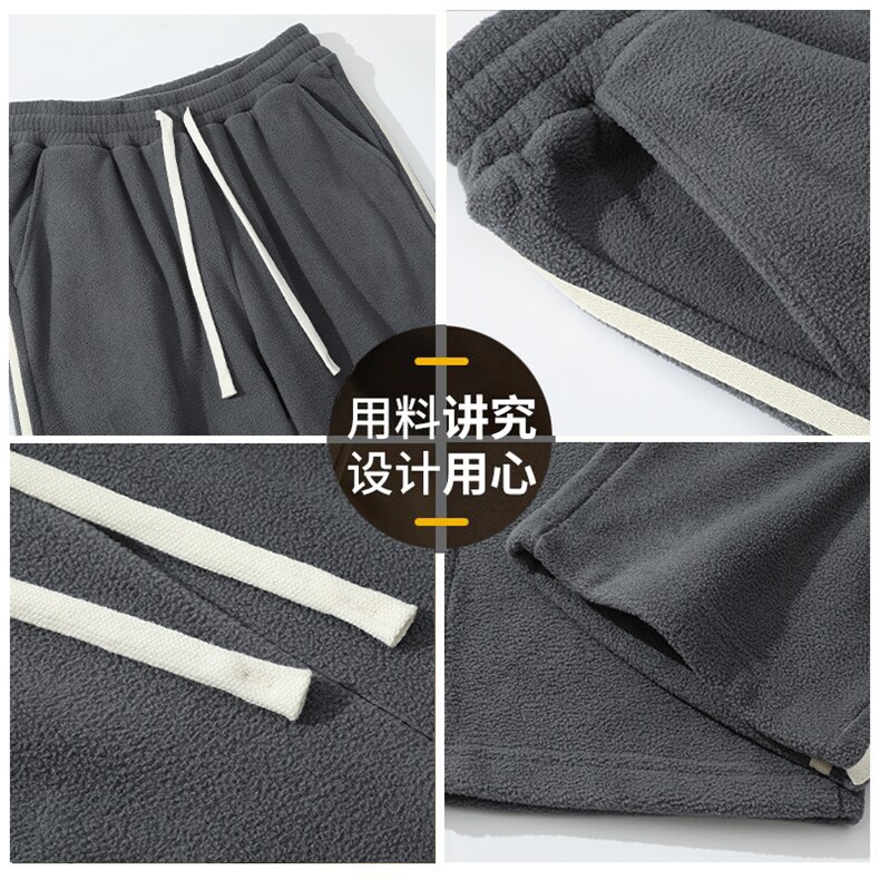 休闲裤男潮流宽松直筒长裤DSA157B-K820-P40,男装休闲裤,电商A157B
