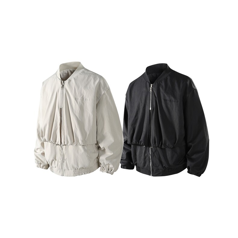 b228-j3117-p85双大活页棉感偏短款棒球领夹克，男装夹克，电商A016 (原B228)