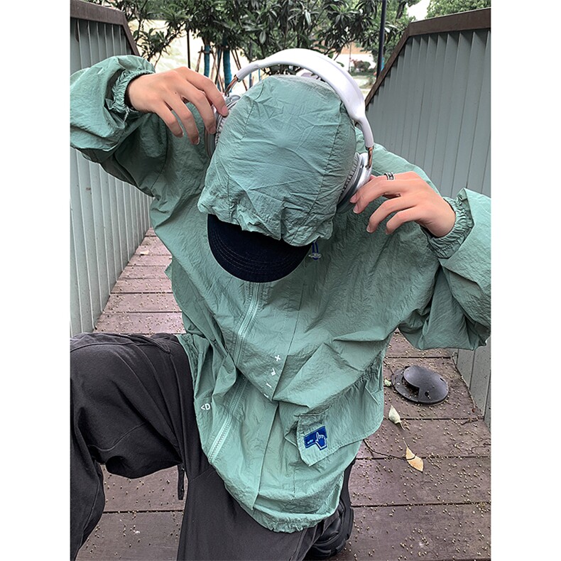 现货 夏季薄款防嗮衣户外透气防嗮服宽松防紫外线外套 FS1008-P50图片