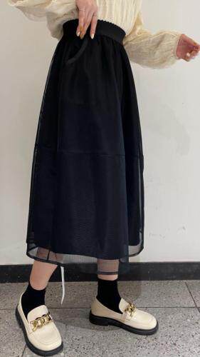 网半裙，女装半身裙，唯品