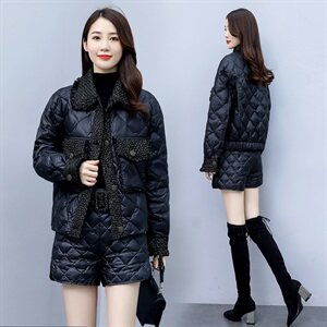 2021冬季新款时尚保暖棉服 修身显瘦短款外套图片