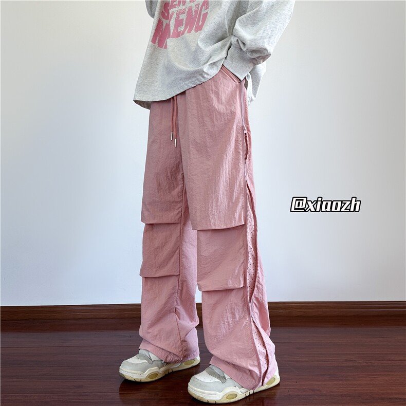 XZ616秋季重磅拉链拼接打褶冲孔防水两穿长裤TY1029特P40控78,男装休闲裤,星座512A（原616）