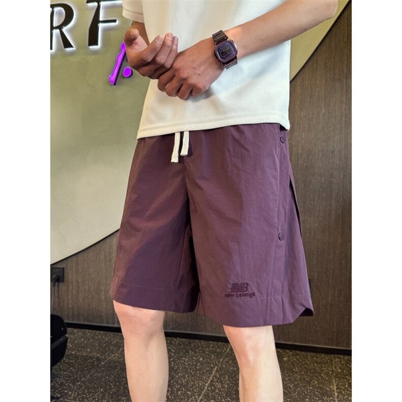 B340K9595P4868小伙风店主风夏季纯色五分裤休闲大码短裤,男装牛仔裤,电商B340