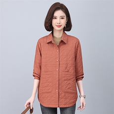 时尚百搭女士棉服冬季保暖加厚外套显瘦修身设计舒适柔软面料，女装棉衣/棉服，悦见她