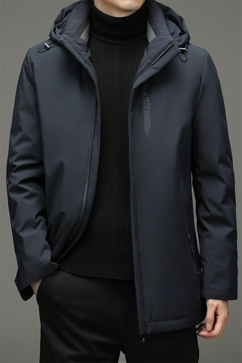 羽绒服男可脱卸帽中年男士休闲宽松爸爸2023冬装外套ZK2106-P305,男装羽绒服,电商B212（原钱塘6029）