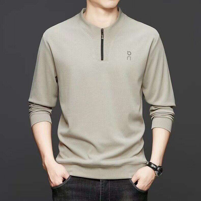 G1573半拉链男士套头卫衣新款长袖T恤百搭打底衫，男装T恤，星座308A-1（原309B-1）