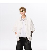 现货夏新男潮短袖小众高级褶皱感设计衬衫上衣513DC3538P30，男装T恤，星座513