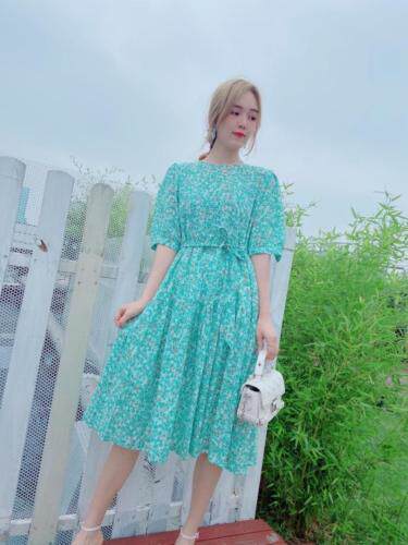 夏季韩版连衣裙，女装连衣裙，依岸