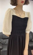 星雨阁2022夏装新款现货连衣裙，女装连衣裙，星雨阁