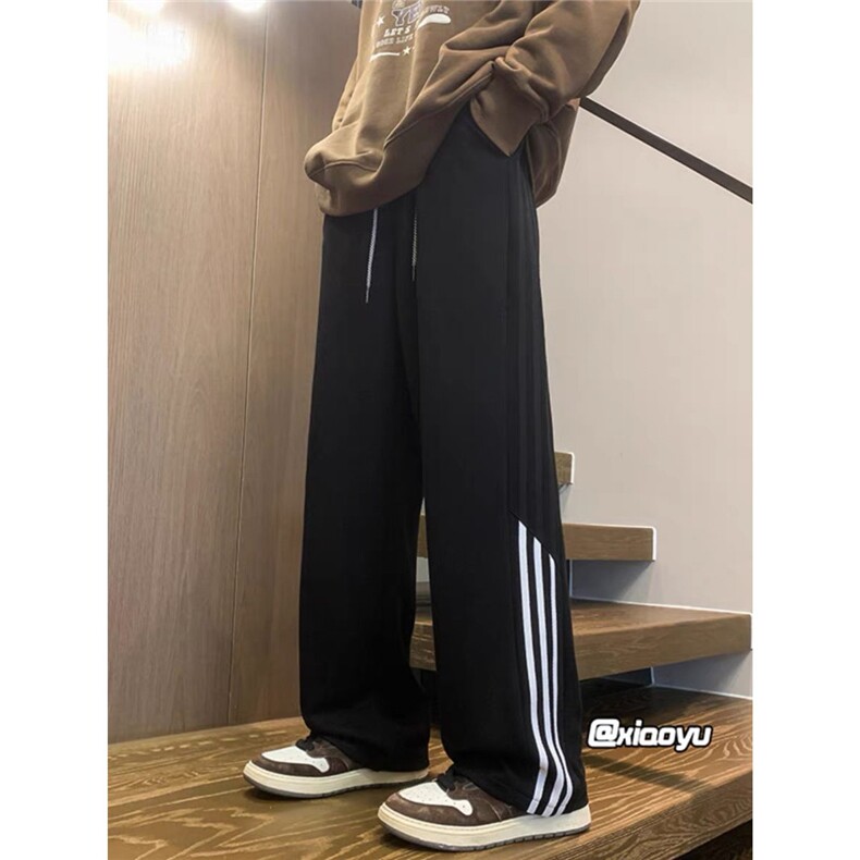1506-1/KK0641加绒款/P34加绒男女情侣款宽松百搭直筒裤子潮牌,男装卫衣,星座1506-1