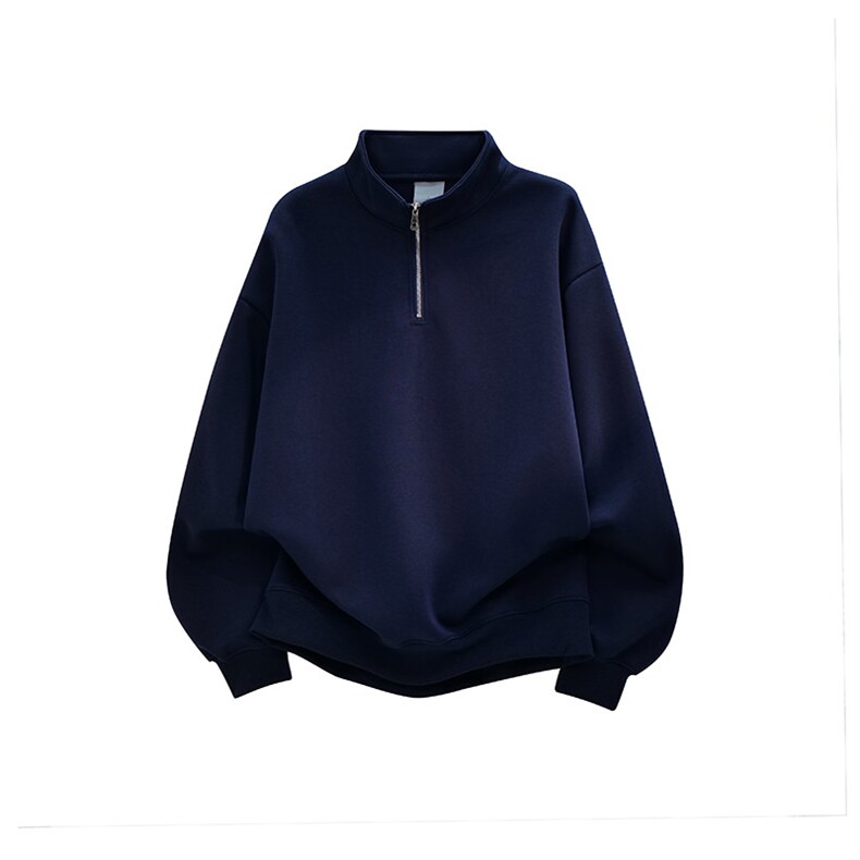 圆领品质加绒奥粒绒重磅boxy500克短宽套头男RH5320JR-P52,男装卫衣,星座610B-1