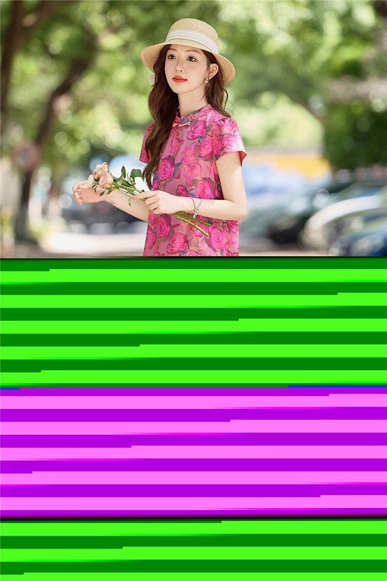 新中式国风套装女2025夏季新款大方得体气质旗袍阔腿裤穿搭一整套,女装套装/套裙,润尚靓点