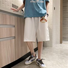 1港风休闲大码M-5XL运动5分原宿潮流五分裤男中裤DK7084P25控38，男装牛仔裤，星座226-2