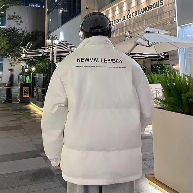 F643P88PU皮衣棉服男冬季潮牌时尚立领宽松加厚保暖情侣棉袄外套,男装皮衣,星座512-6
