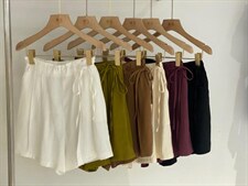 系带短裤，其它，驿谷