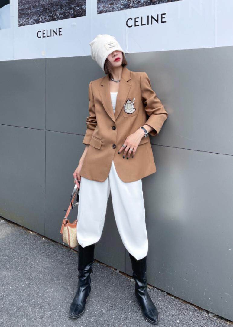 精仿西装外套，女装西装，秋莎明月