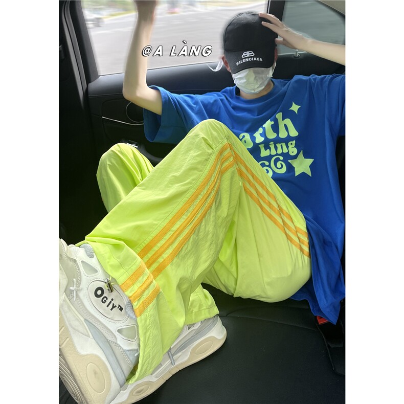 XZ612-K661-P55控75夏季多巴胺糖果色薄款伞兵裤速干裤冰丝裤10,男装休闲裤,星座612