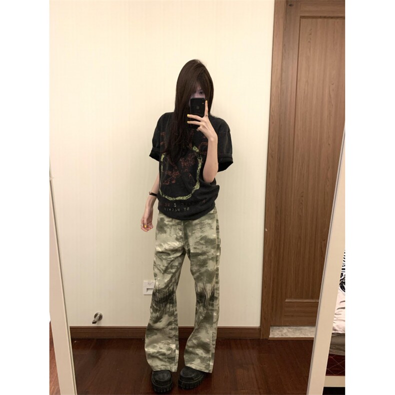 【有货】cleanfit迷彩工装裤男美式vibe风裤子高街N0088LL-特P48,男装工装外套,星座1007（原301D）