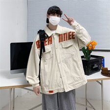 男秋季外套潮牌街头灯芯绒外套RW27P55，男装夹克，星座1116-2
