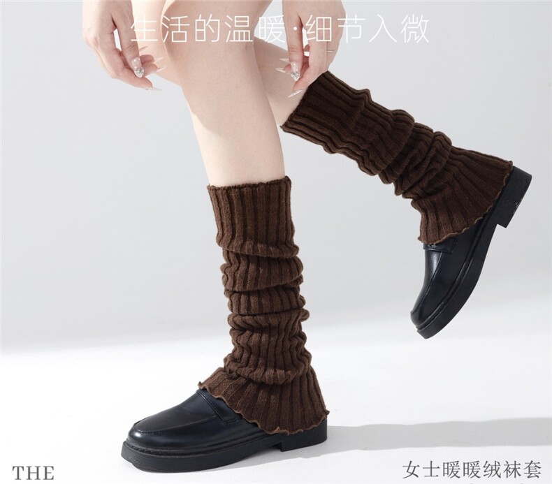 2025年秋女士羊毛袜套时尚百搭通勤简约休闲,饰品袜子,亿足羊绒