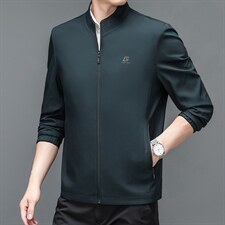 BJ22339钱塘2020-2春秋新款商务休闲简约中年男士夹克外套P69，男装夹克，钱塘207-2