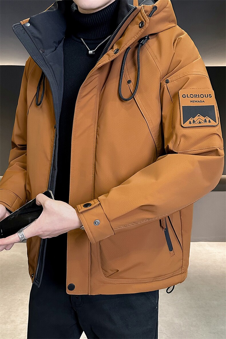 店主风2025年连帽重工机能加厚保暖潮流羽绒服男YR6033-P215,男装羽绒服,电商D240-242