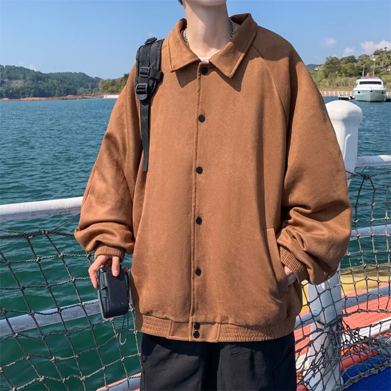 男秋季2022新款长袖麂皮绒夹克外套J163P60,男装夹克,星座1116-2