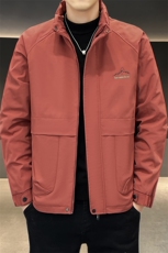 加棉加厚秋冬大码工装外套男士帅气立领夹克时尚棉服ZY802-P65，男装夹克，星座310B-3