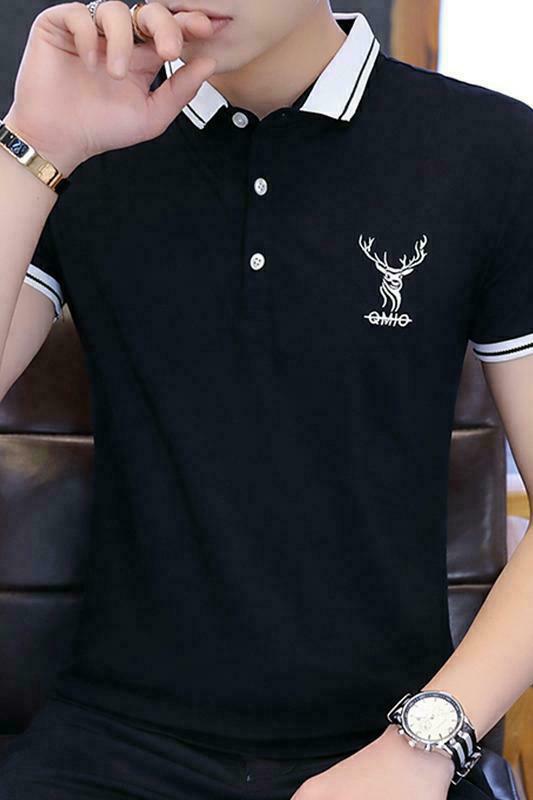 款8028短袖t恤男士韩版上衣服半袖polo衫潮流体恤衫男装薄,男装T恤,电商D310（原电商305）