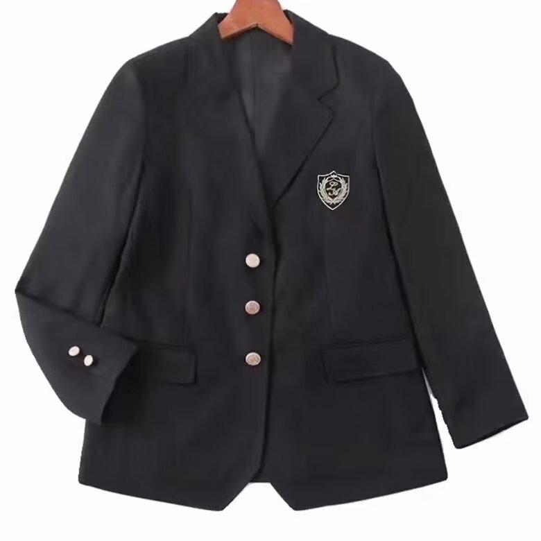 DXZ32-P65日常春秋套装宽松班服西服送徽章男休闲西服-网图现货,男装西服,星座603-2