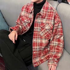 秋季百搭夹克小香风工装男外套上衣A071-JK103-P100，男装夹克，电商A071
