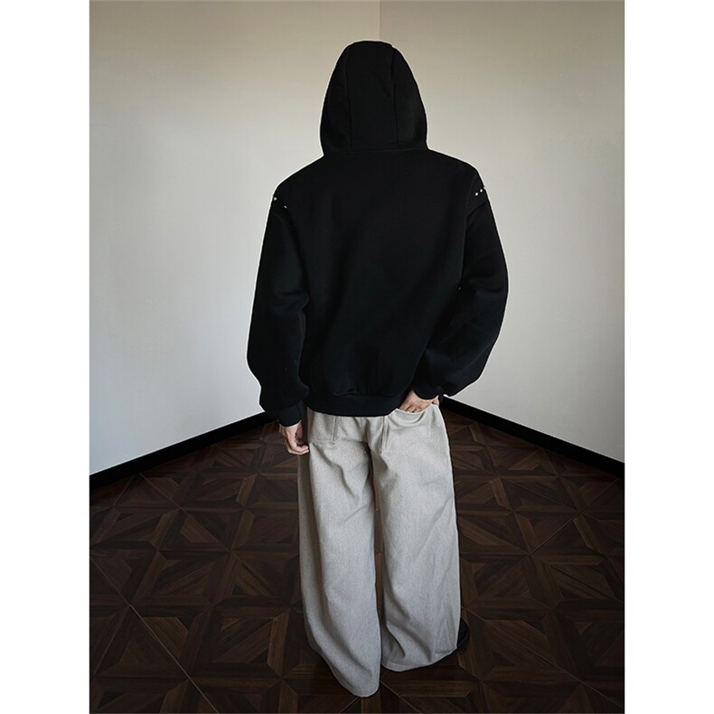铆钉liuding连帽卫衣男女cp219-特p70,男装卫衣,电商B371