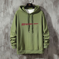 WY2071-P40纯连帽卫衣男大码运动帽衫宽松薄外套水泥墙挂拍，男装卫衣，电商A040A