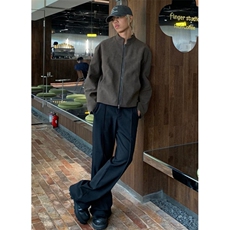 微喇显瘦西装裤子男2026春秋宽松垂感休闲裤长裤XK69，男装西服套装，星座1116A（原606A-3）
