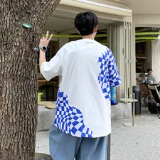 男圆领T恤宽松短袖DT01P31，男装T恤，星座1116-2