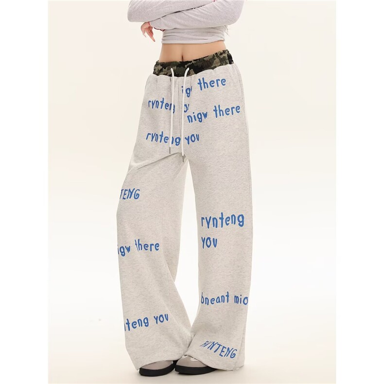 夏季薄款牛仔裤新款洋气阔腿直筒裤春夏装休闲长裤潮CA9048，男装牛仔裤，星座516A