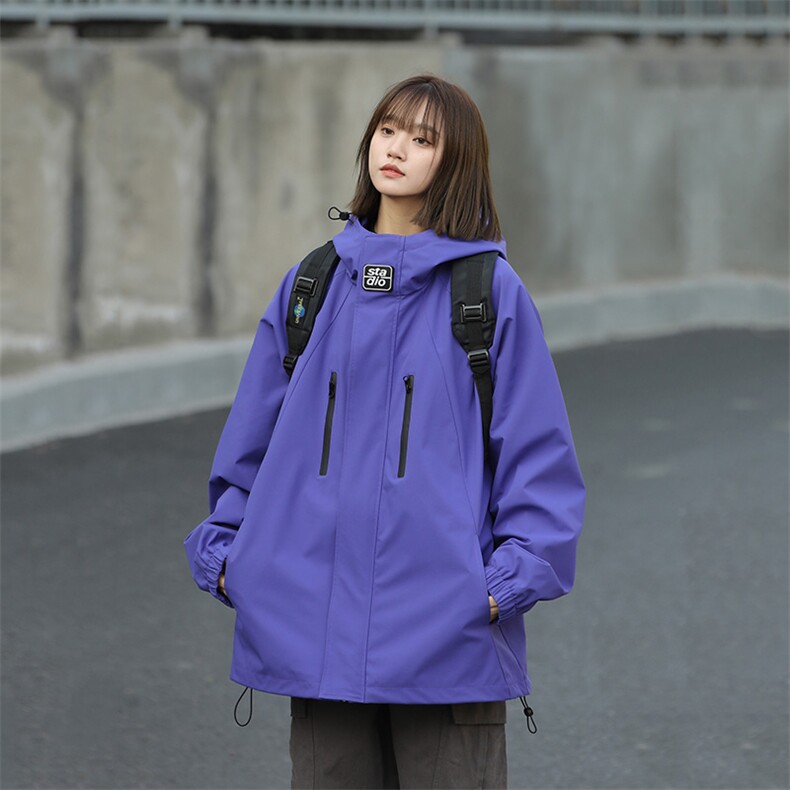 2024春季新款现货户外连帽夹克男冲锋衣外套JK812-P80,男装夹克,星座1204-3
