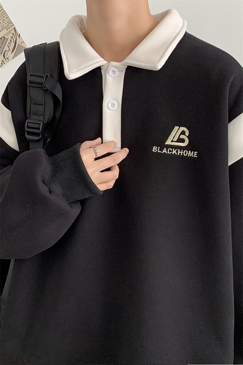 供抖音高品质卫衣男港风拼色刺绣外套416B-1-WY699-P55限78,女装短外套,星座416B-1