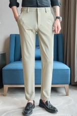 K610-P50男士夏季防晒冰丝凉爽商务高弹力长裤大码29-40码4色，男装休闲裤，电商A211