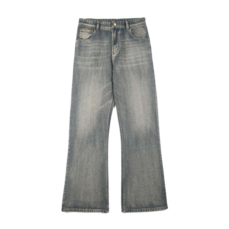 美式高街水洗微喇牛仔裤潮流宽松休闲裤A161-K8606-P62控89元,男装牛仔裤,电商A161