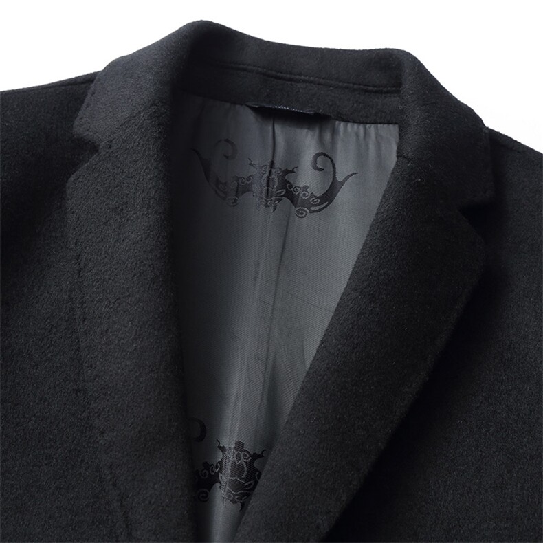 羊毛呢外套男士秋冬商务休闲西服宽松商务休闲西装ZELD8280-P390,男装西服,电商B212（原钱塘6029）