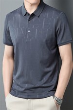 夏季新款POLO男士半袖上衣翻领纯色潮流休闲服百搭体恤保罗衫男装，男装T恤，电商B212（原钱塘6029）