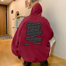 抖音供货、重磅360克现货字母印花连帽卫衣HD019-1-LMWY4475-P35，男装卫衣，电商019-1
