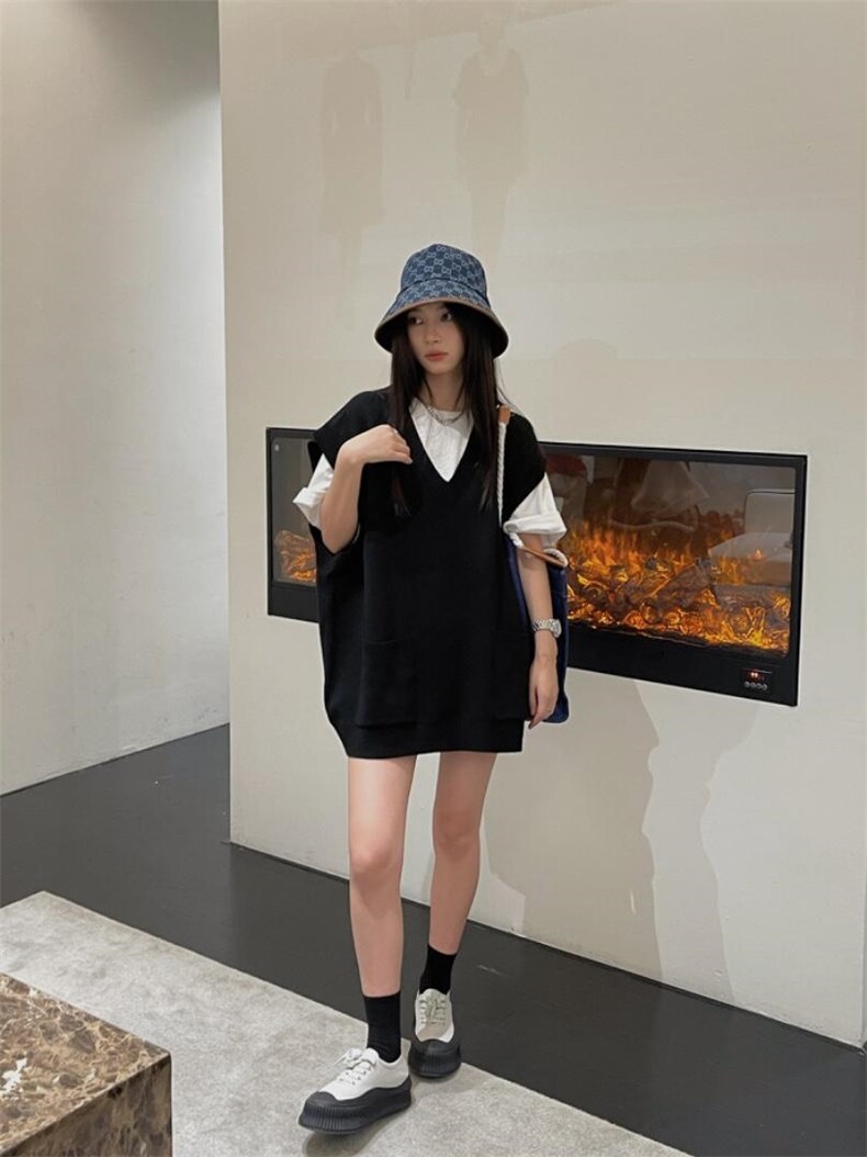 百搭款马甲，女装马甲，mo cha dan