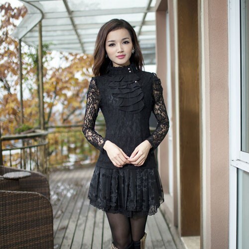 众宇琦 ZYQA13,女装蕾丝衫/雪纺衫,众宇琦