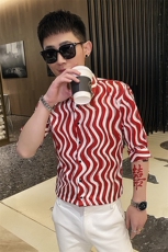 312A-111-P55新款社会小伙中袖衬衫韩版潮流男士五分袖衬衣C，男装T恤，星座312A-5
