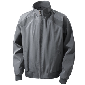 JK008立体白底 春装拼接工装立领夹克 聚酯纤维(M-5XL)TP35图片