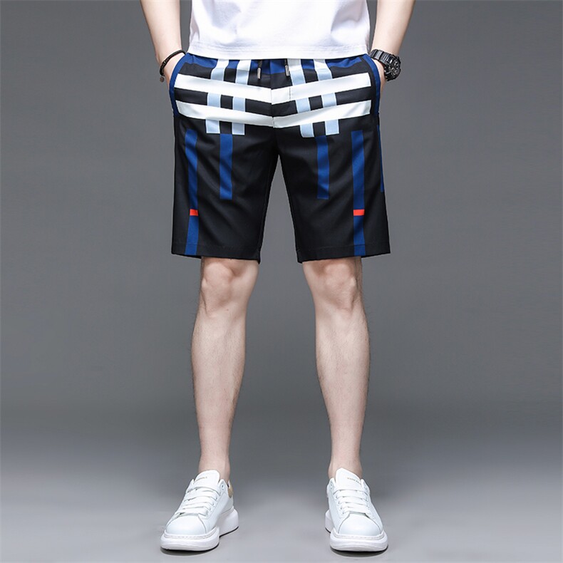 C233208钱塘2020-2夏季新款男士百搭休闲裤时尚潮流短裤P49图片